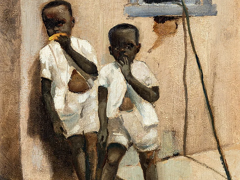 1840-Emmanuel Zamor - Bambini